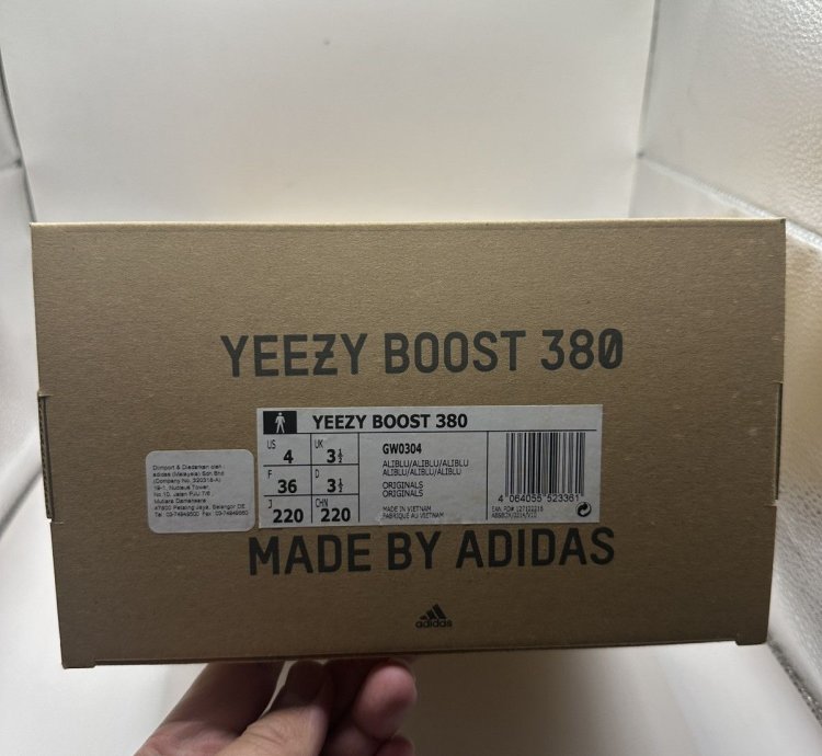 Adidas Yeezy Boost 380 Alien Blue