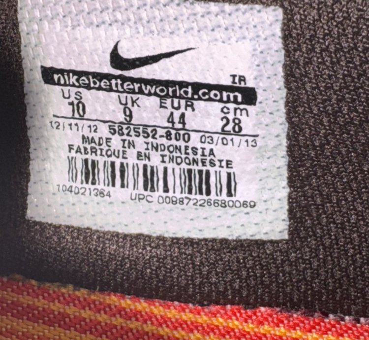 Nike Kobe 8 Nsw Lifestyle Mexican Blanket Sz 10 582552-800