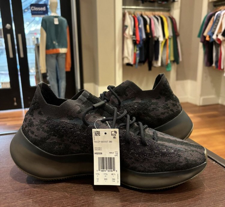 Adidas Yeezy Boost 380 Onyx Reflective