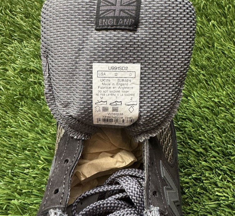 New Balance Stone Island 991v2 Made In Uk Black Size 12