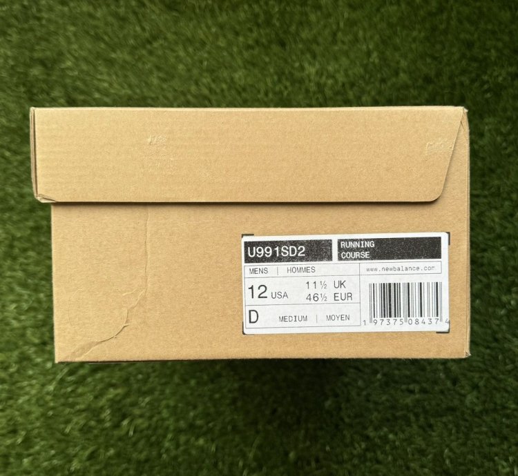 New Balance Stone Island 991v2 Made In Uk Black Size 12