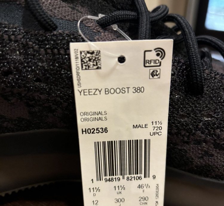 Adidas Yeezy Boost 380 Onyx Reflective