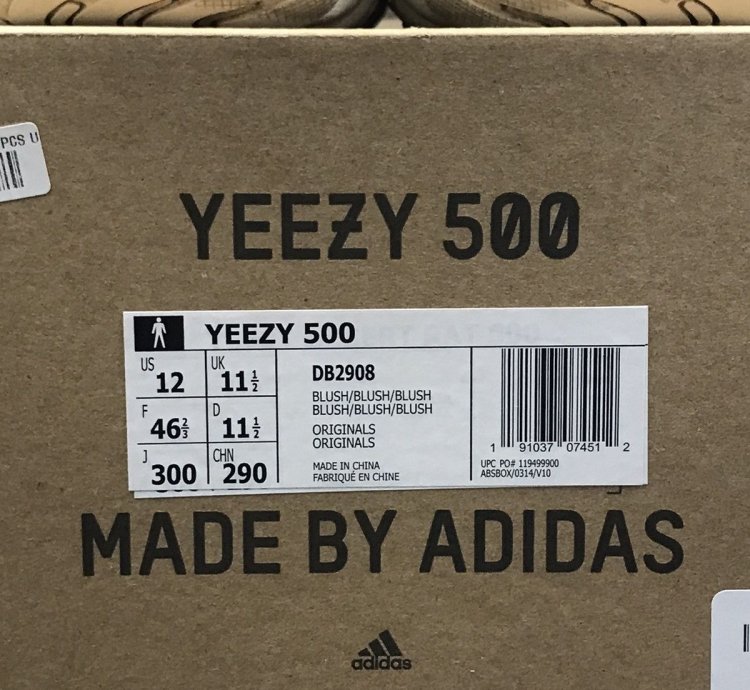 Adidas Yeezy Boost 500 Blush