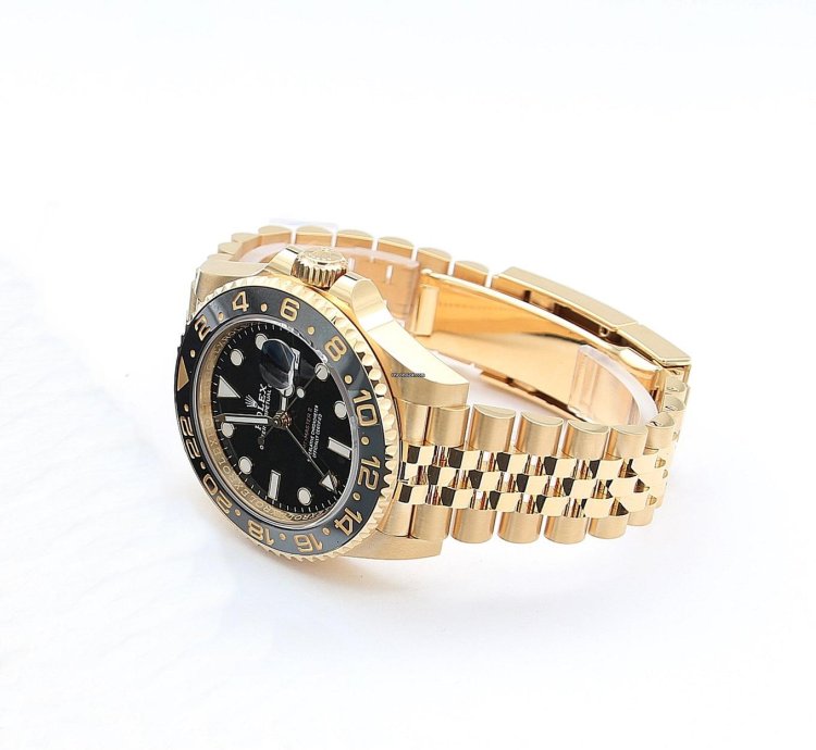 Rolex Gmt-master Ii Ref 126718grnr - 18k Gold Jubilee Bracelet - Full Set New 2023