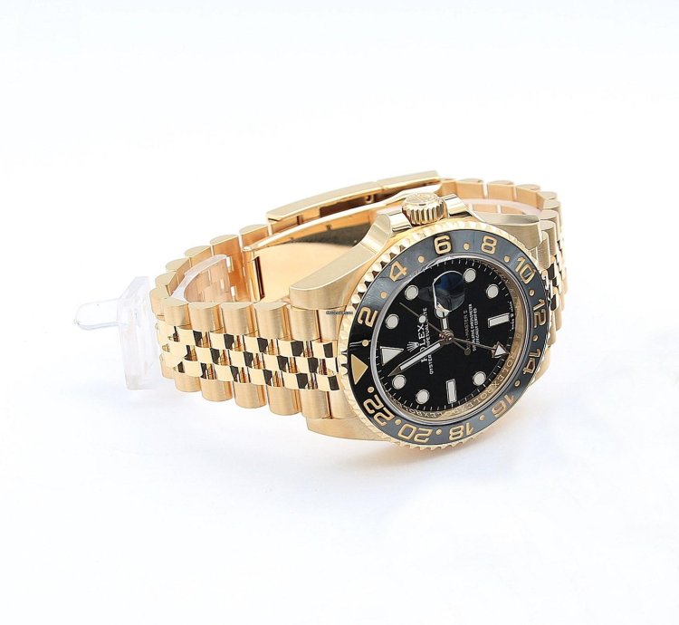 Rolex Gmt-master Ii Ref 126718grnr - 18k Gold Jubilee Bracelet - Full Set New 2023