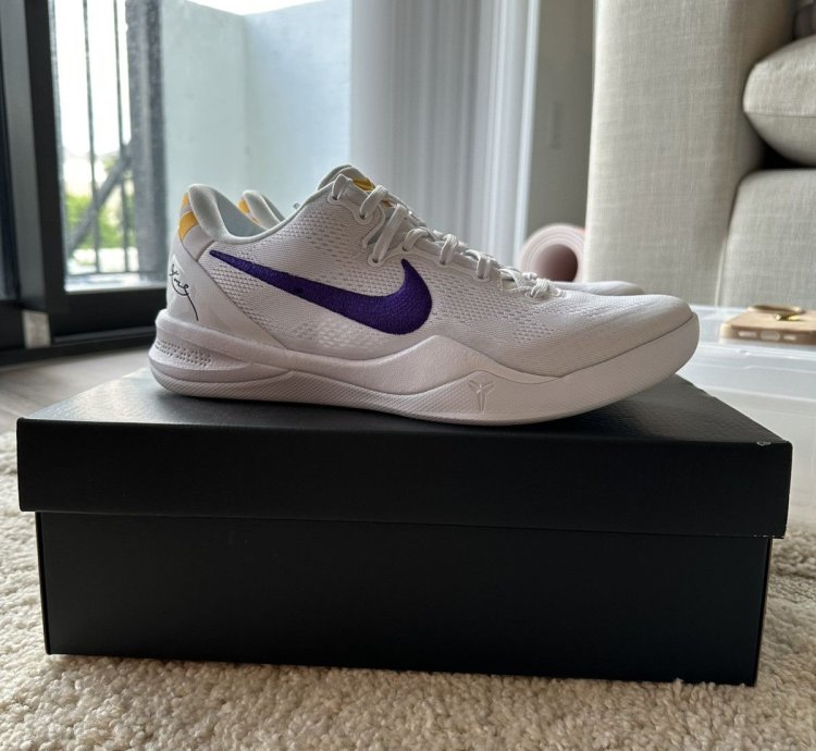 Nike Kobe 8 Protro Low Lakers Home