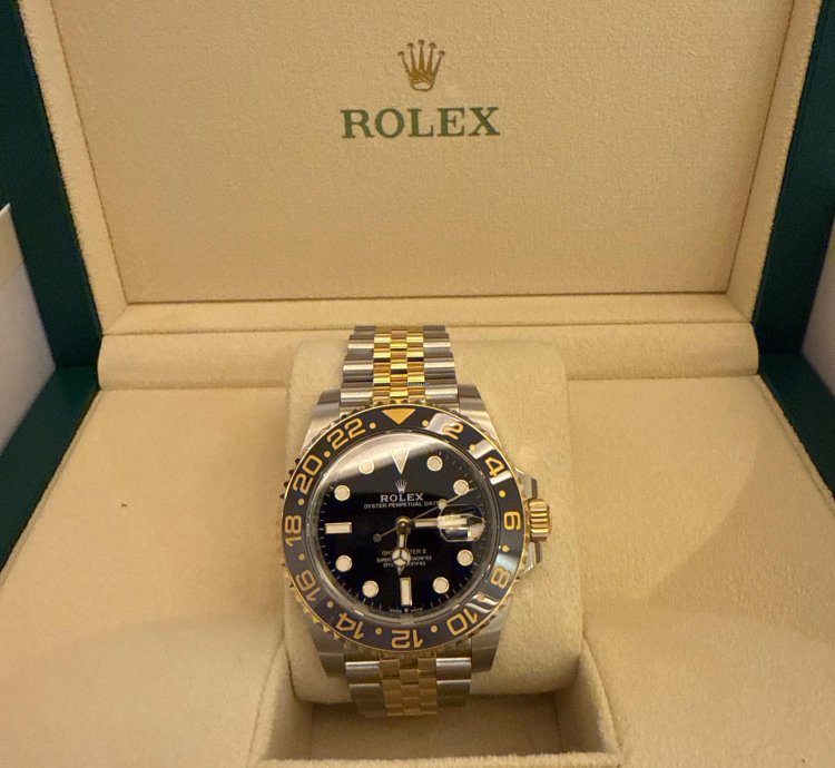 Rolex Gmt-master Ii Rel Gio Novo Com Opcionais Completos
