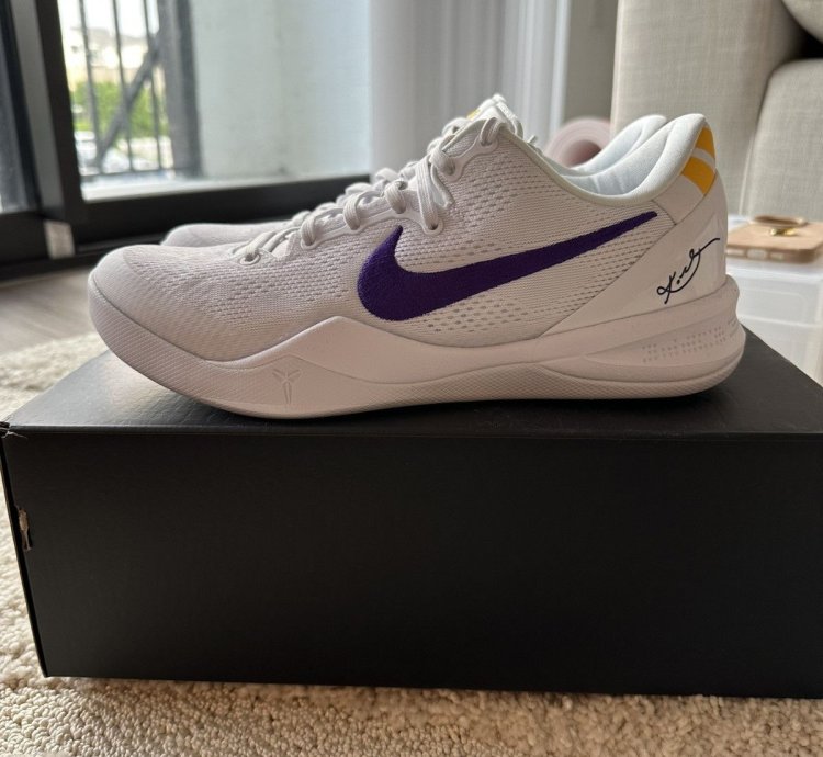 Nike Kobe 8 Protro Low Lakers Home