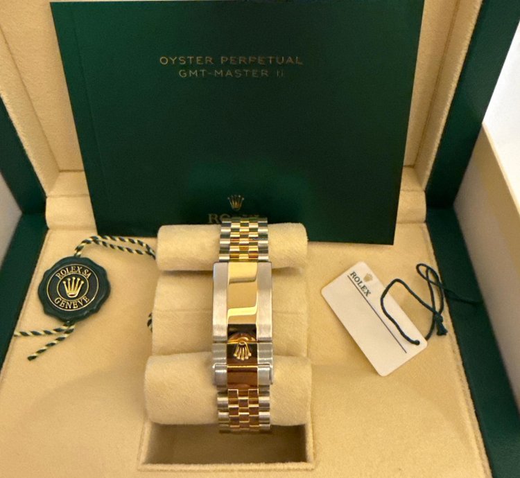Rolex Gmt-master Ii Rel Gio Novo Com Opcionais Completos
