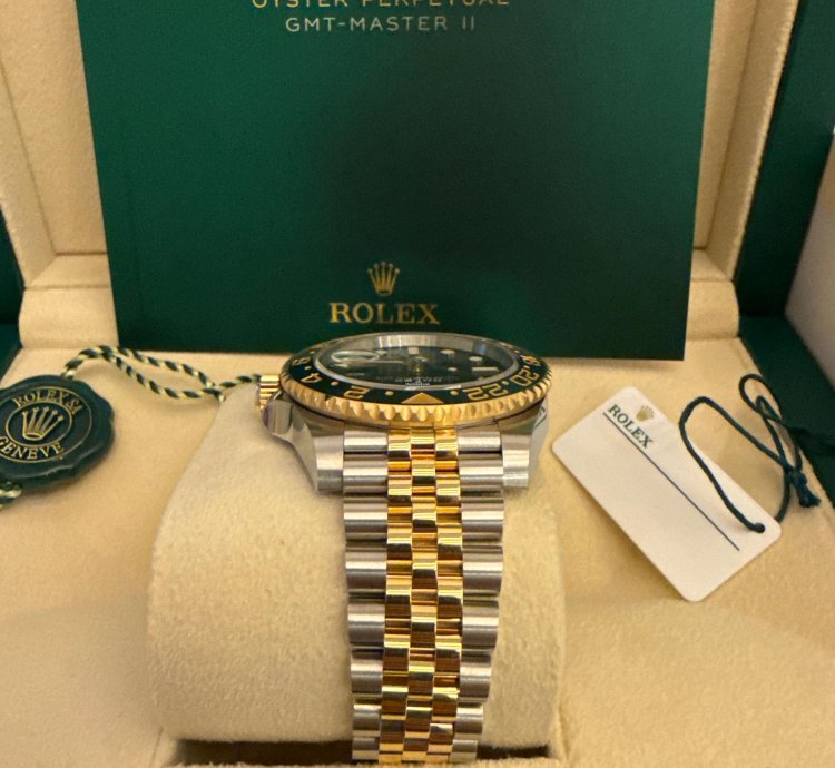 Rolex Gmt-master Ii Rel Gio Novo Com Opcionais Completos