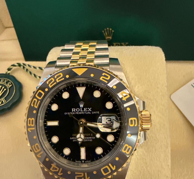 Rolex Gmt-master Ii Rel Gio Novo Com Opcionais Completos
