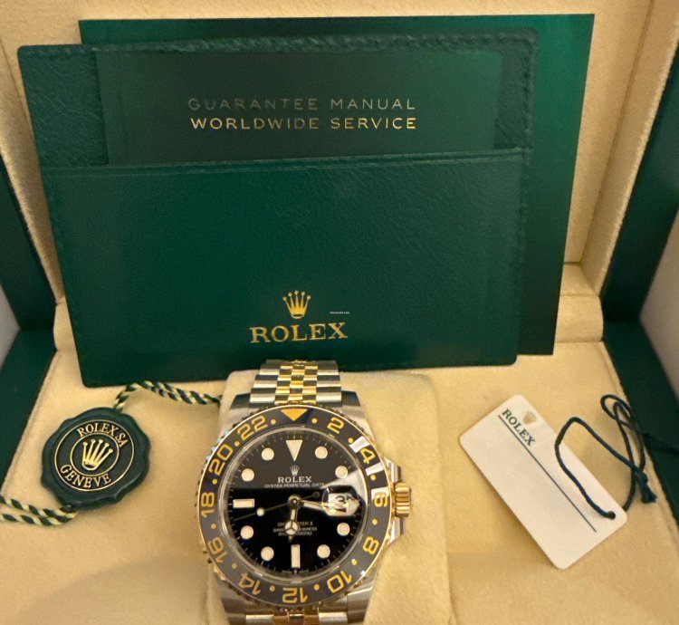 Rolex Gmt-master Ii Rel Gio Novo Com Opcionais Completos