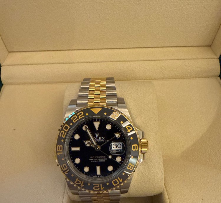 Rolex Gmt-master Ii Rel Gio Novo Com Opcionais Completos