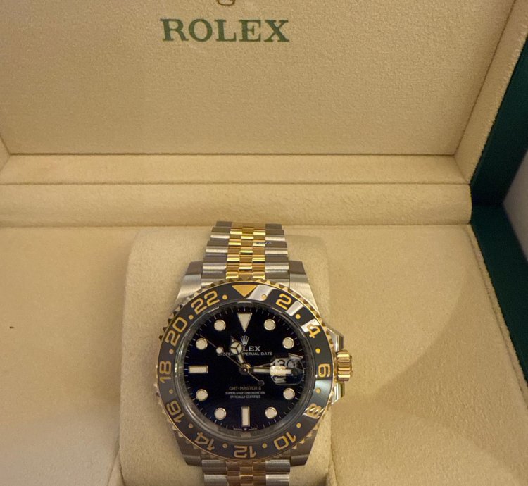 Rolex Gmt-master Ii Rel Gio Novo Com Opcionais Completos