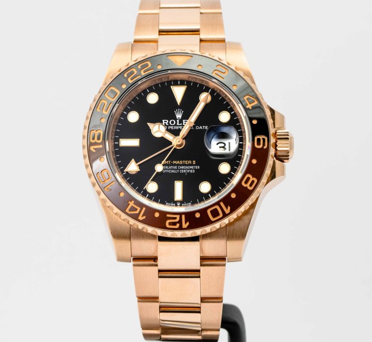 Rolex Gmt-master Ii Root Beer Rose Gold 40mm 126715chnr - Box Papers 2019