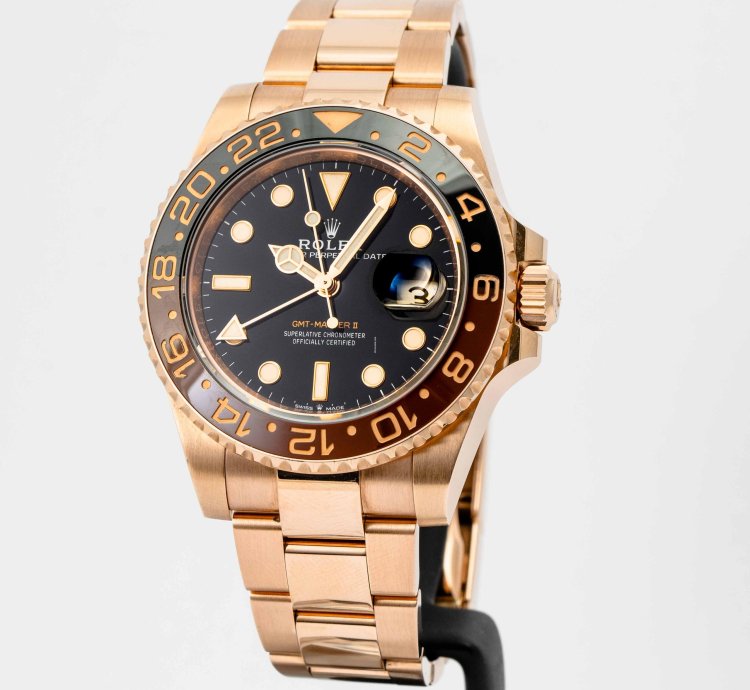 Rolex Gmt-master Ii Root Beer Rose Gold 40mm 126715chnr - Box Papers 2019