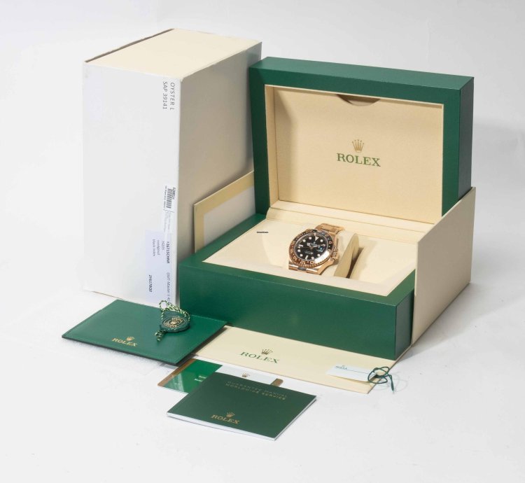 Rolex Gmt-master Ii Root Beer Rose Gold 40mm 126715chnr - Box Papers 2019
