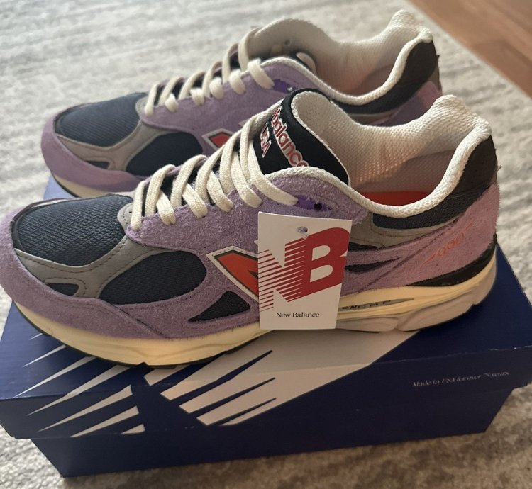 New Balance Teddy Santis 990v3 Made In Usa Raw Amethyst
