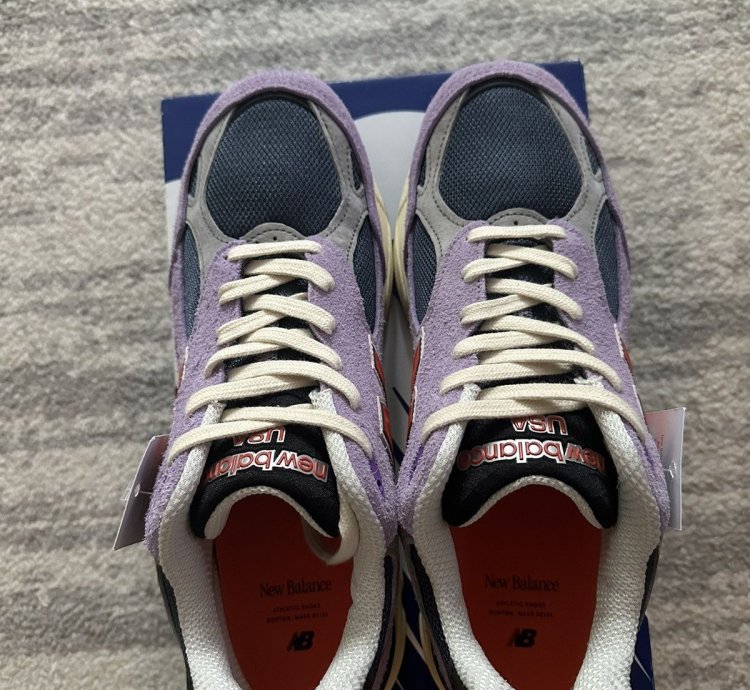 New Balance Teddy Santis 990v3 Made In Usa Raw Amethyst