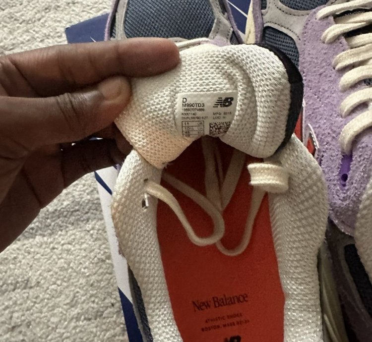 New Balance Teddy Santis 990v3 Made In Usa Raw Amethyst