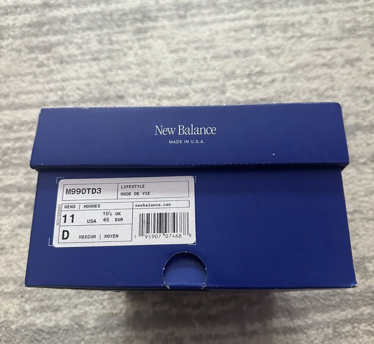 New Balance Teddy Santis 990v3 Made In Usa Raw Amethyst