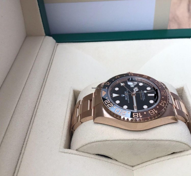 Rolex Gmt-master Ii Rootbeer 126715chnr