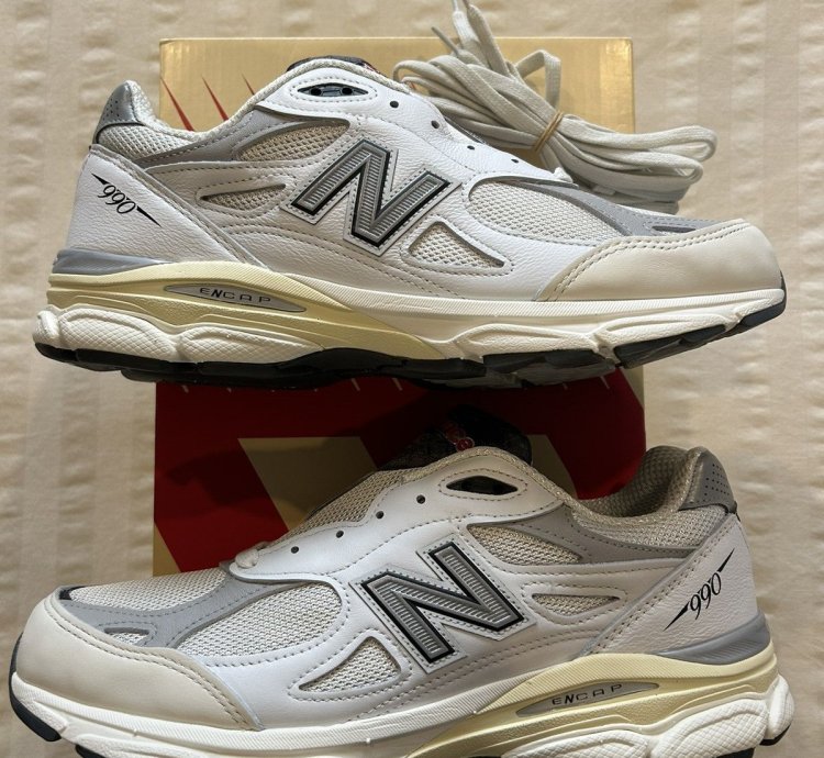 New Balance Teddy Santis 990v3 Sea Salt Size 10