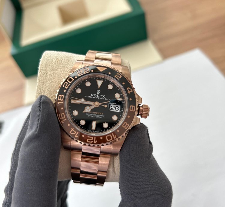Rolex Gmt-master Ii Rootbeer 126715chnr
