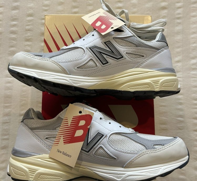 New Balance Teddy Santis 990v3 Sea Salt Size 10