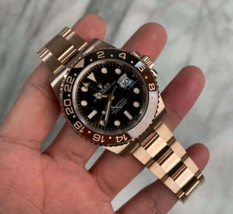 Rolex Gmt-master Ii Rootbeer 18k Rose Gold Bnib 2025
