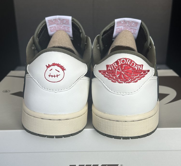 Size 10 - Jordan 1 Low Travis Scott Medium Olive Dm7866-200
