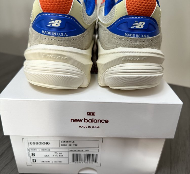New Balance U990kn6 Kith Msg Ronnie Fieg Size 8