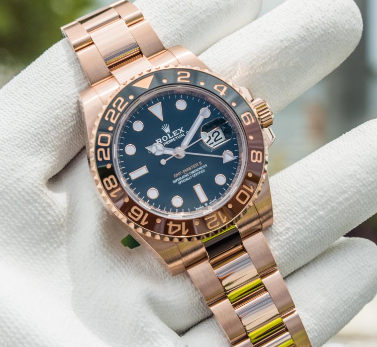 Rolex Gmt-master Ii Rootbeer Everose Gold