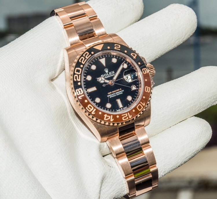 Rolex Gmt-master Ii Rootbeer Everose Gold