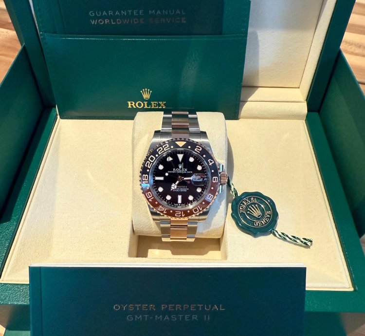 Rolex Gmt-master Ii Rootbeer Full Set
