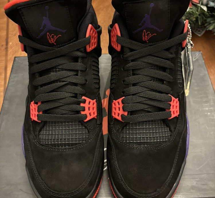 Size 10 - Jordan 4 Raptors Drake Ovo 2019