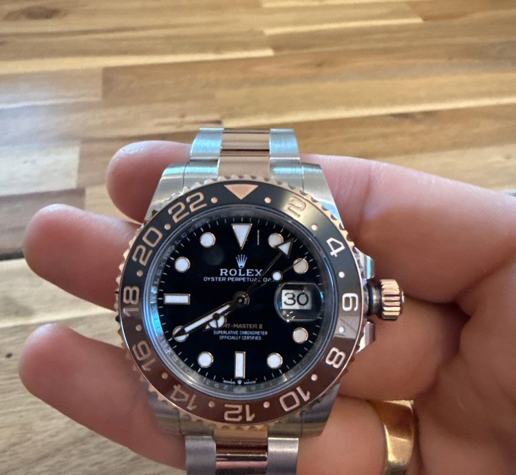 Rolex Gmt-master Ii Rootbeer Full Set