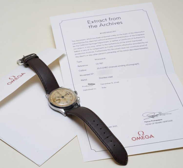 Omega Chronograph Cal 33 3