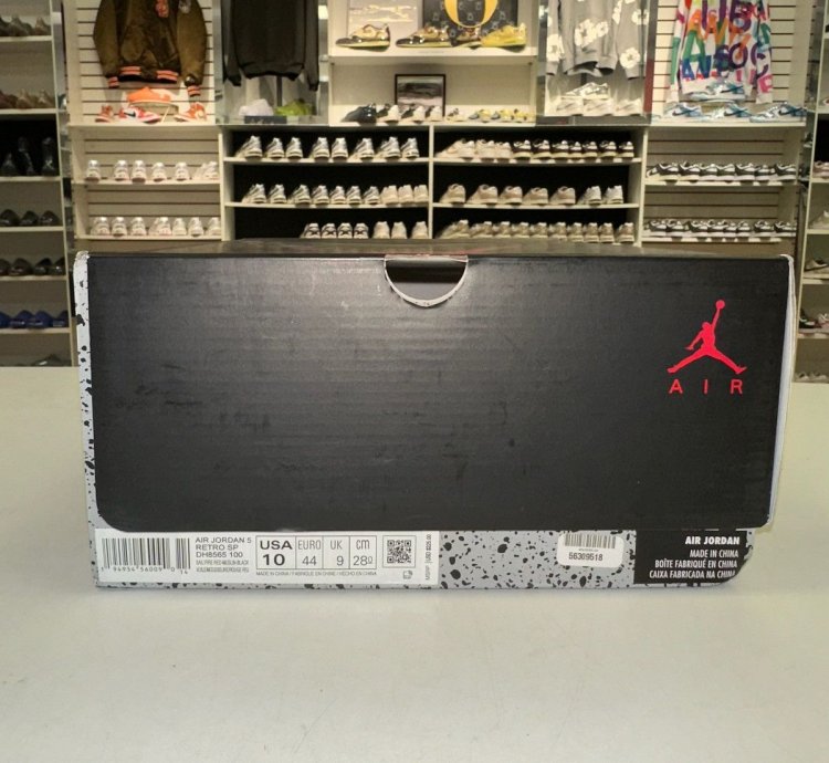 Size 10 - Nike Air Jordan 5 Retro Off-white Sail Dh8565-100