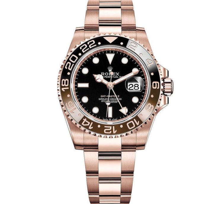 Rolex Gmt-master Ii Rootbeer Rose Gold 126715chnr 2023