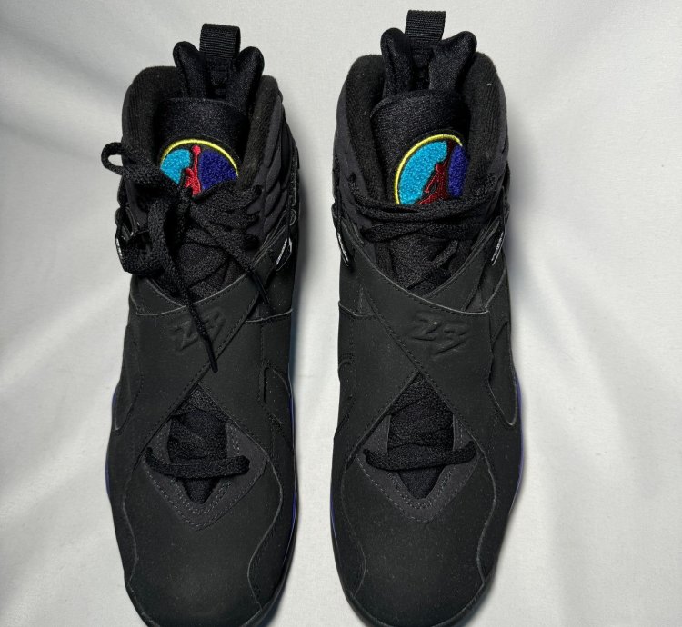 Size 10 5 - Nike Air Jordan 8 Retro Aqua 2007 Men Shoes