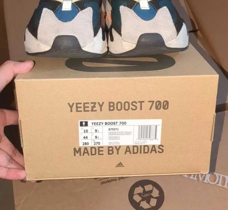 Adidas Yeezy Boost 700 Wave Runner Size 10 Us Men Box