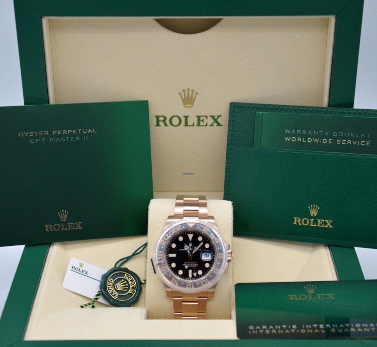 Rolex Gmt-master Ii Rose Gold