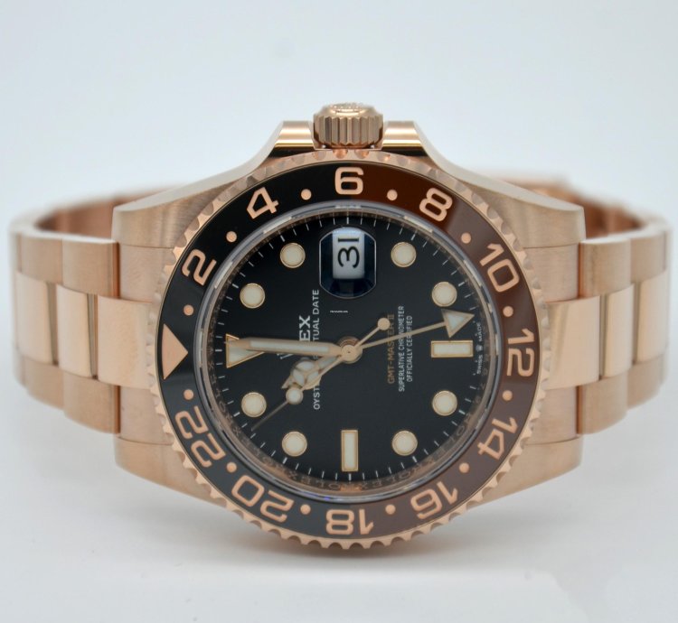 Rolex Gmt-master Ii Rose Gold
