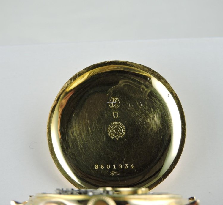 Omega Classic Cal 33 3 18k Oversized Monopusher Chronograph - Monopulsante Monopoussoir