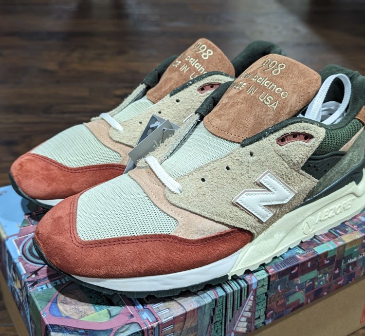 Ronnie Fieg Flw New Balance 998 Broadacre City
