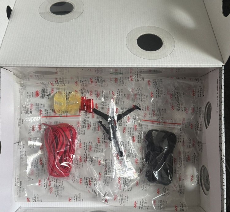 Size 10 Off-white Jordan 5