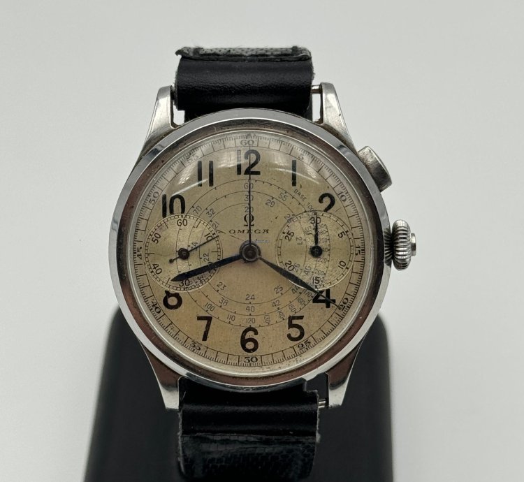 Omega Classic Chrono Chronograph 33 3 Monopusher 38mm Oversize Monopulsante