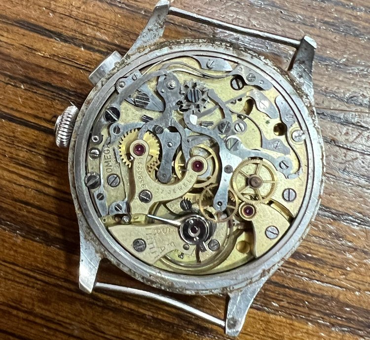 Omega Classic Chrono Chronograph 33 3 Monopusher 38mm Oversize Monopulsante