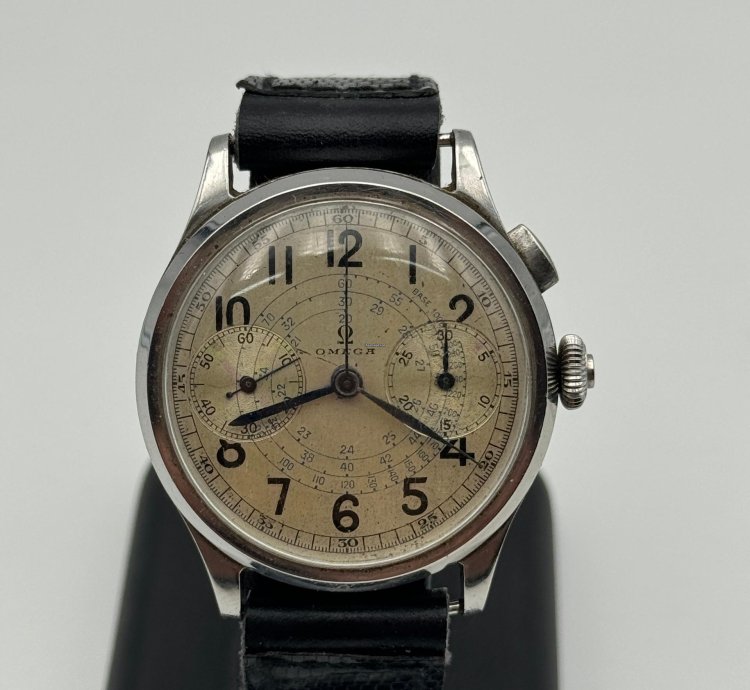 Omega Classic Chrono Chronograph 33 3 Monopusher 38mm Oversize Monopulsante